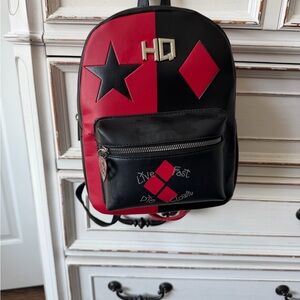 Red and Black Men's Backpack